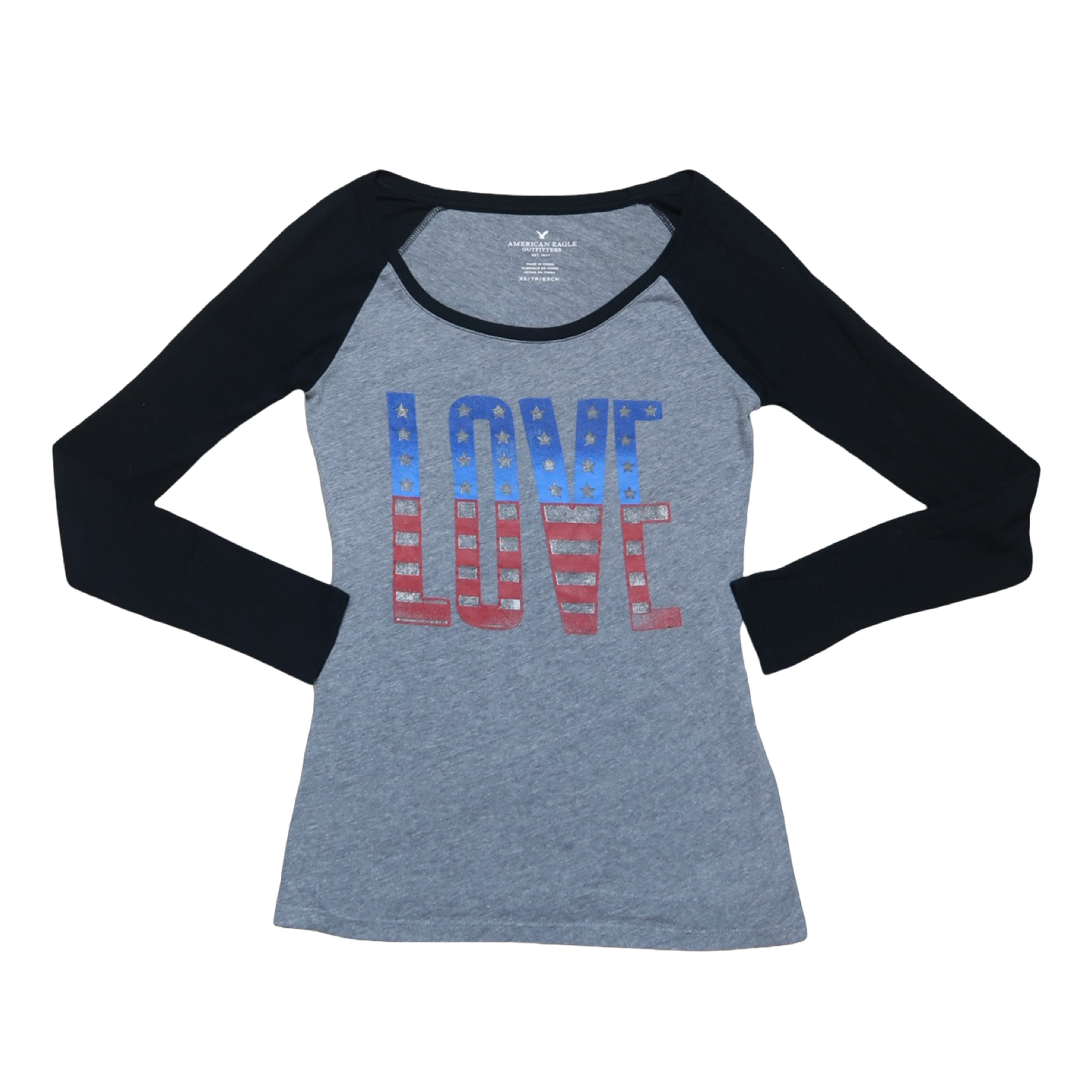 AMERICAN EAGLE LONG SLEEVE - XS