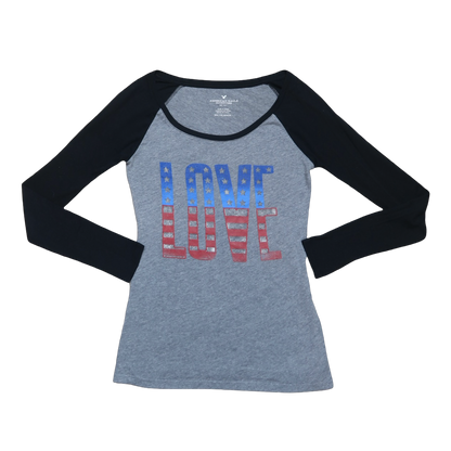 AMERICAN EAGLE LONG SLEEVE - XS