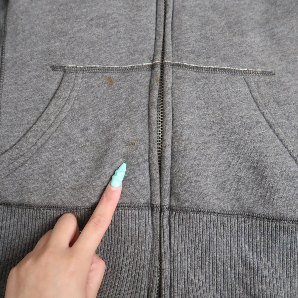 ABERCROMBIE & FITCH FUR JACKET - S