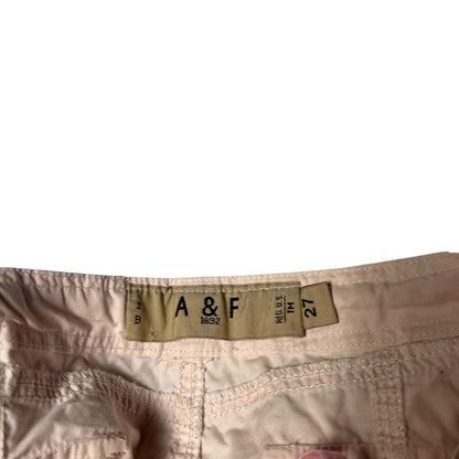 ABERCROMBIE & FITCH VINTAGE PINK CARGO - 27x30”