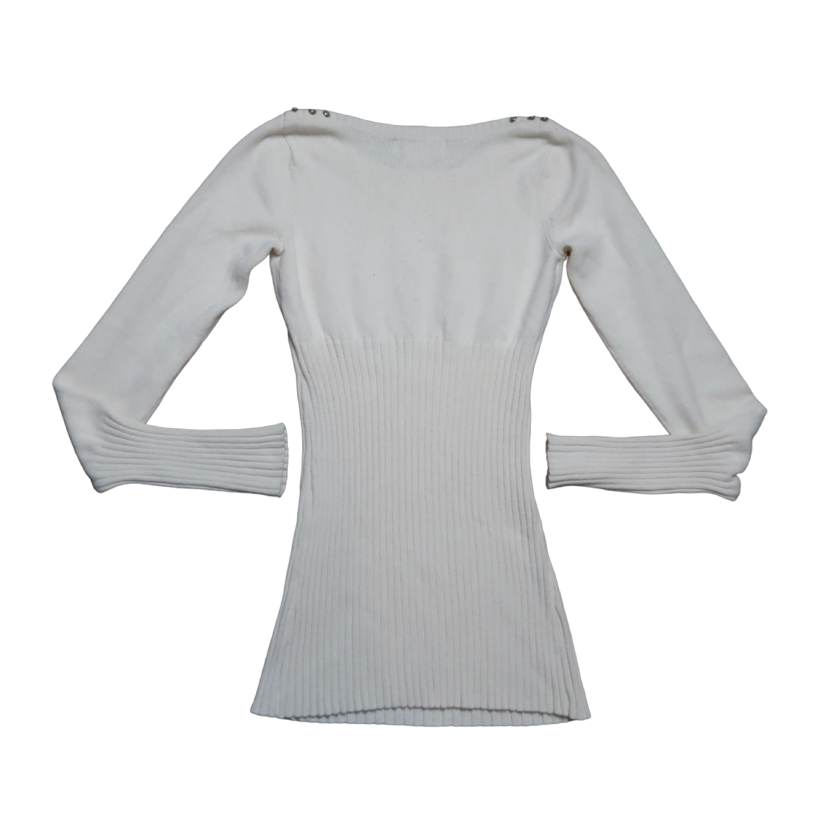 GUESS WHITE SWEATER - S