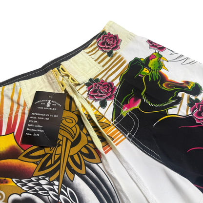 CHRISTIAN AUDIGIER BOARD SHORTS - 30x11”