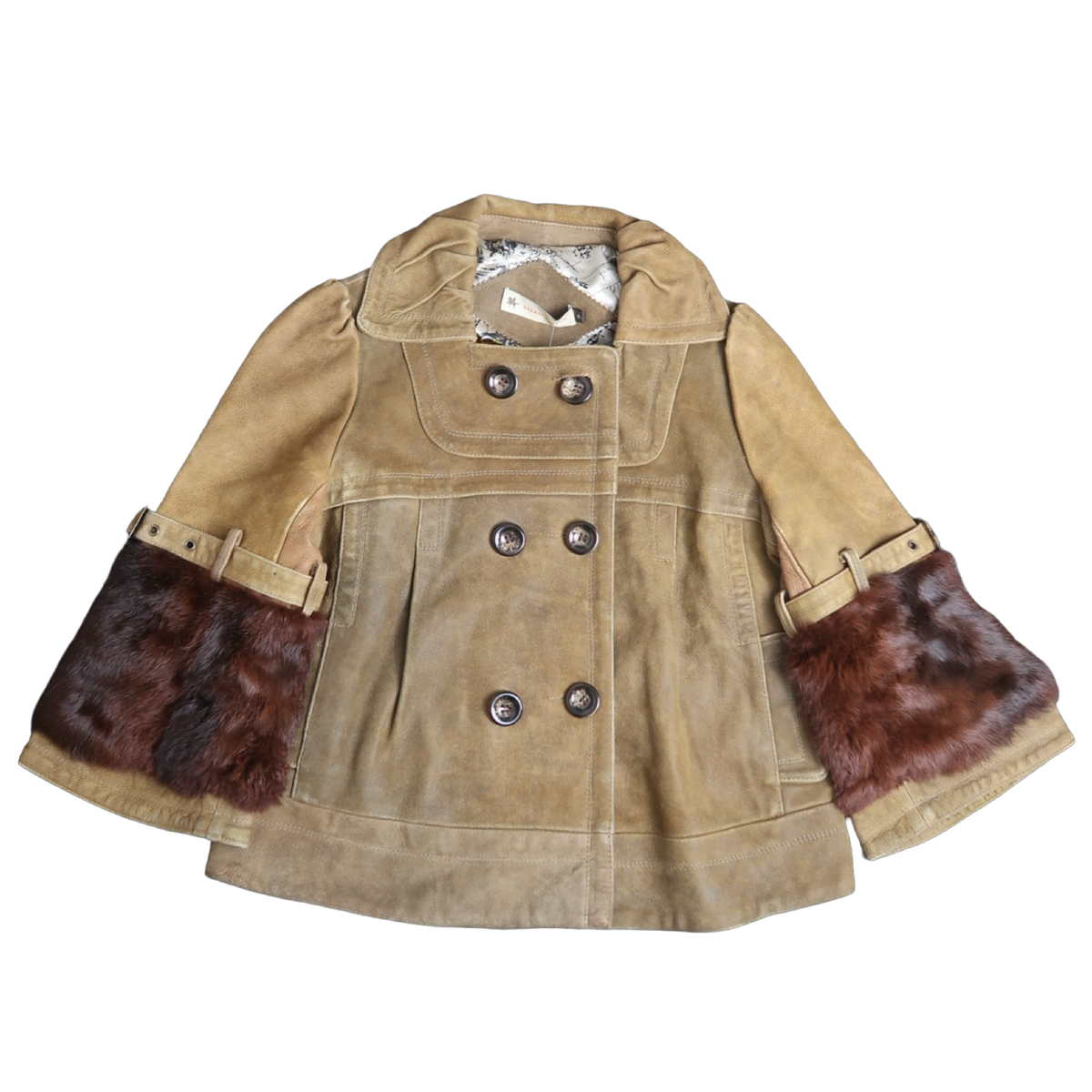 SAERSI BAOLUO LEATHER JACKET - XL