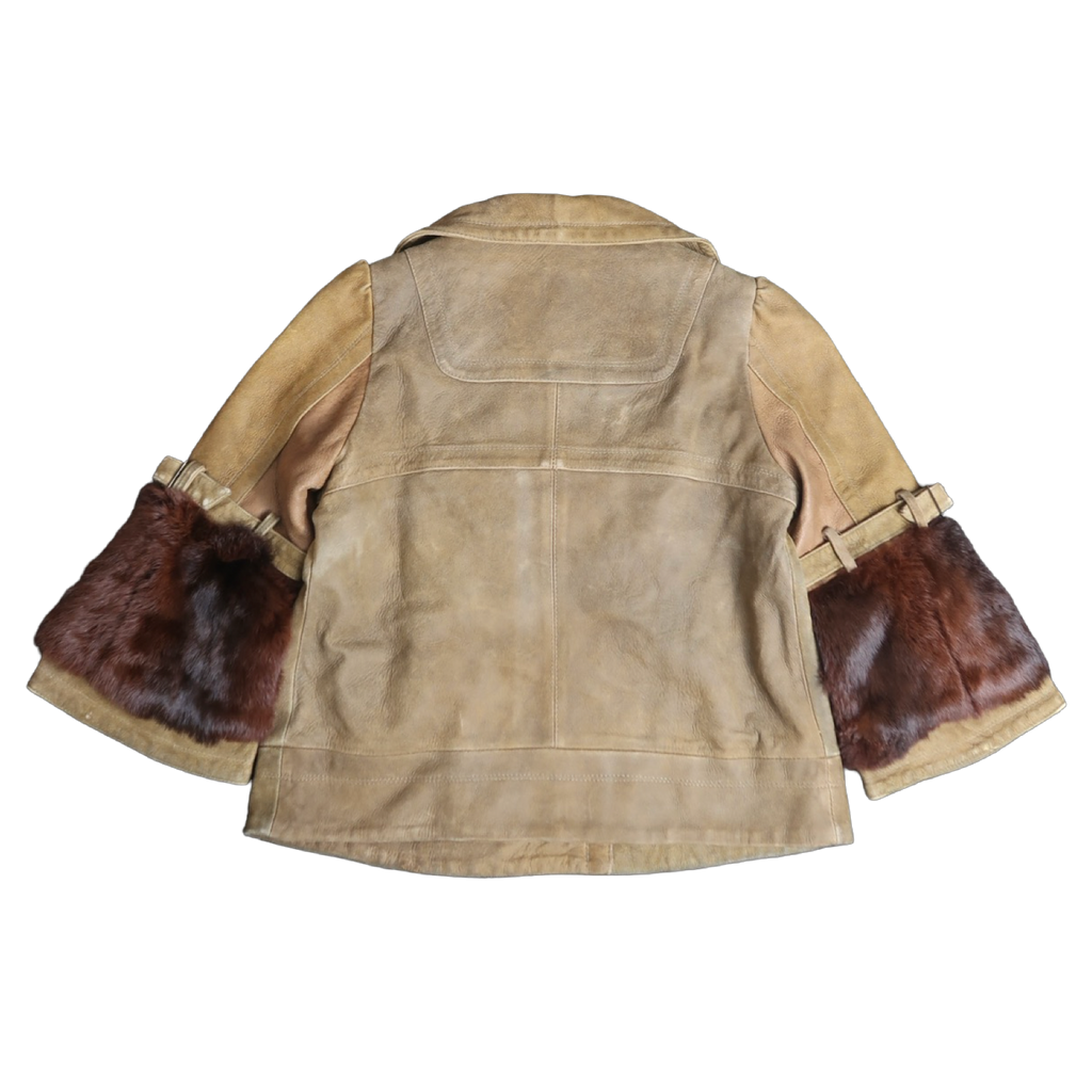 SAERSI BAOLUO LEATHER JACKET - XL