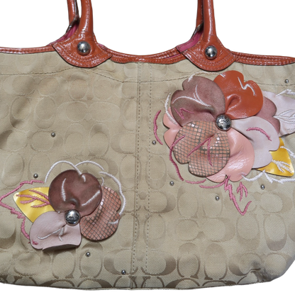 FLOWER COACH BAG - M