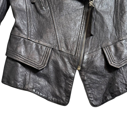 VINTAGE LEATHER JACKET - XS