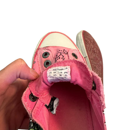 ED HARDY PINK SNEAKER - EU38