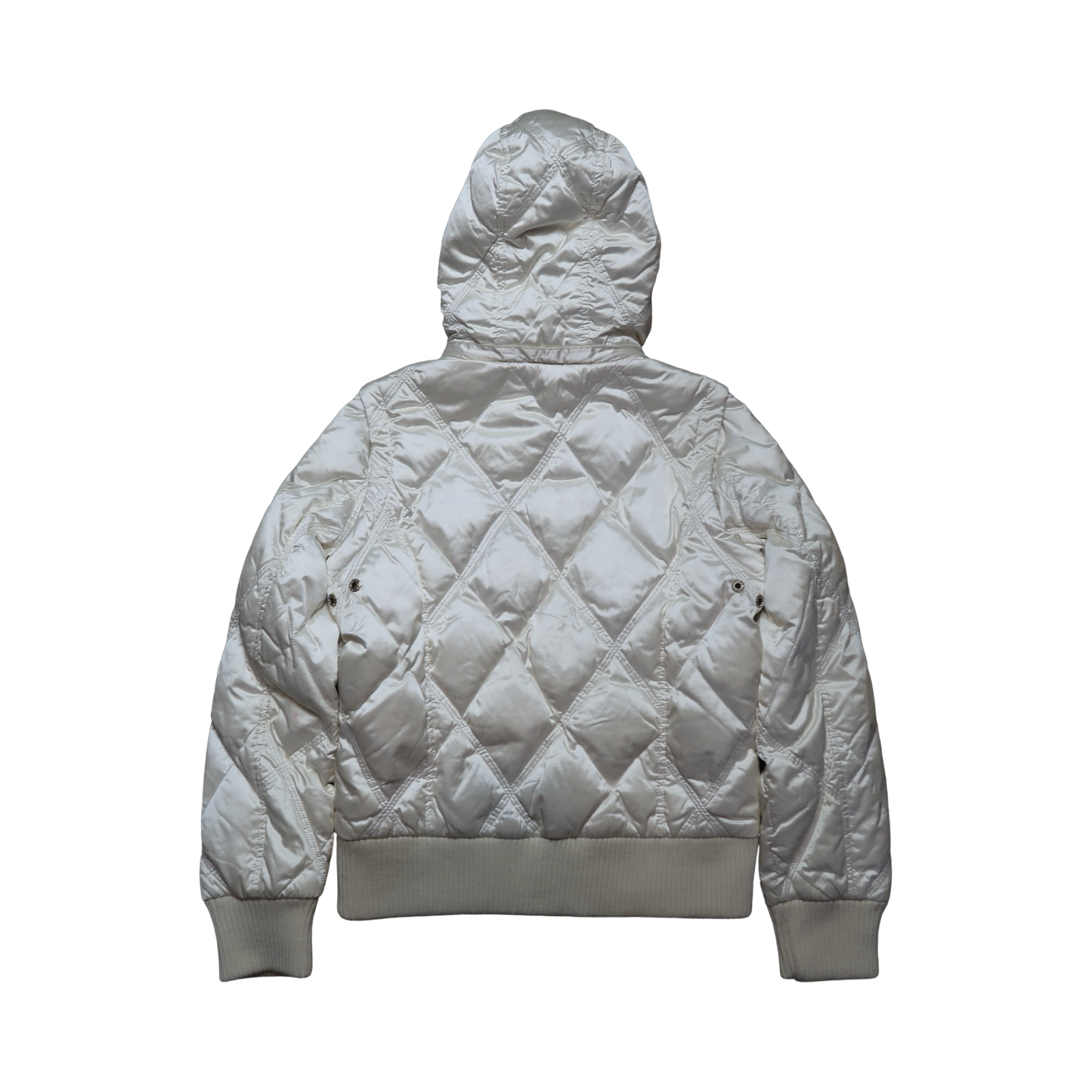 FUR LINED HOOD PUFFER - M