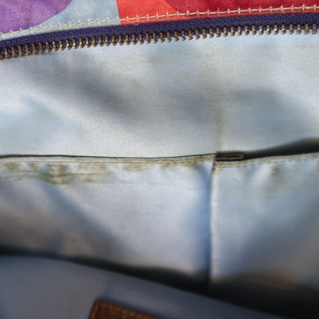 RED & BLUE COACH BAG