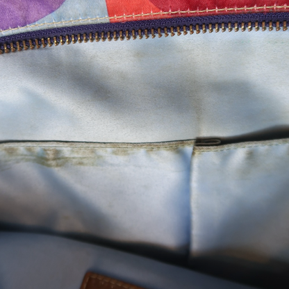 RED & BLUE COACH BAG