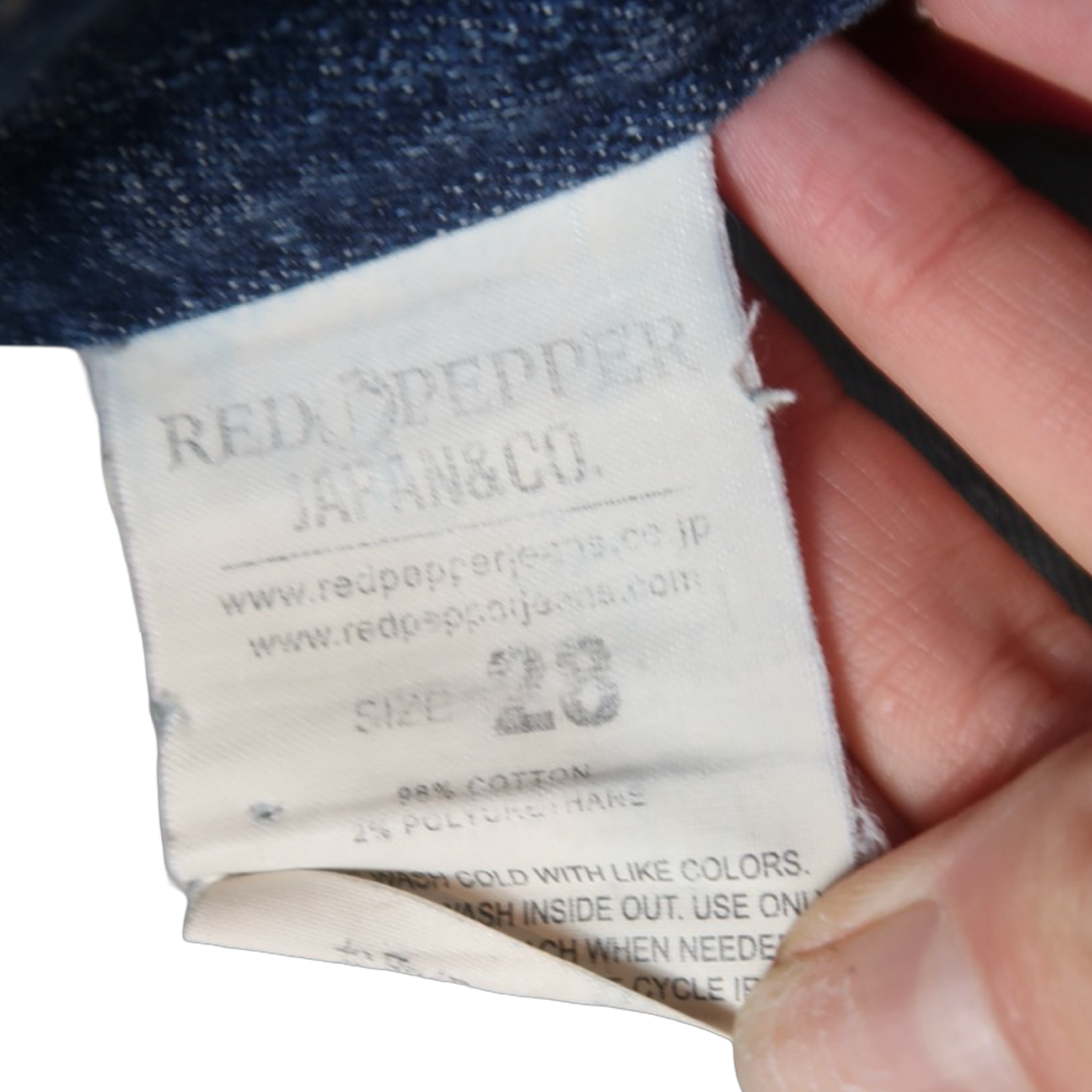 RED PEPPER JEANS - 28”