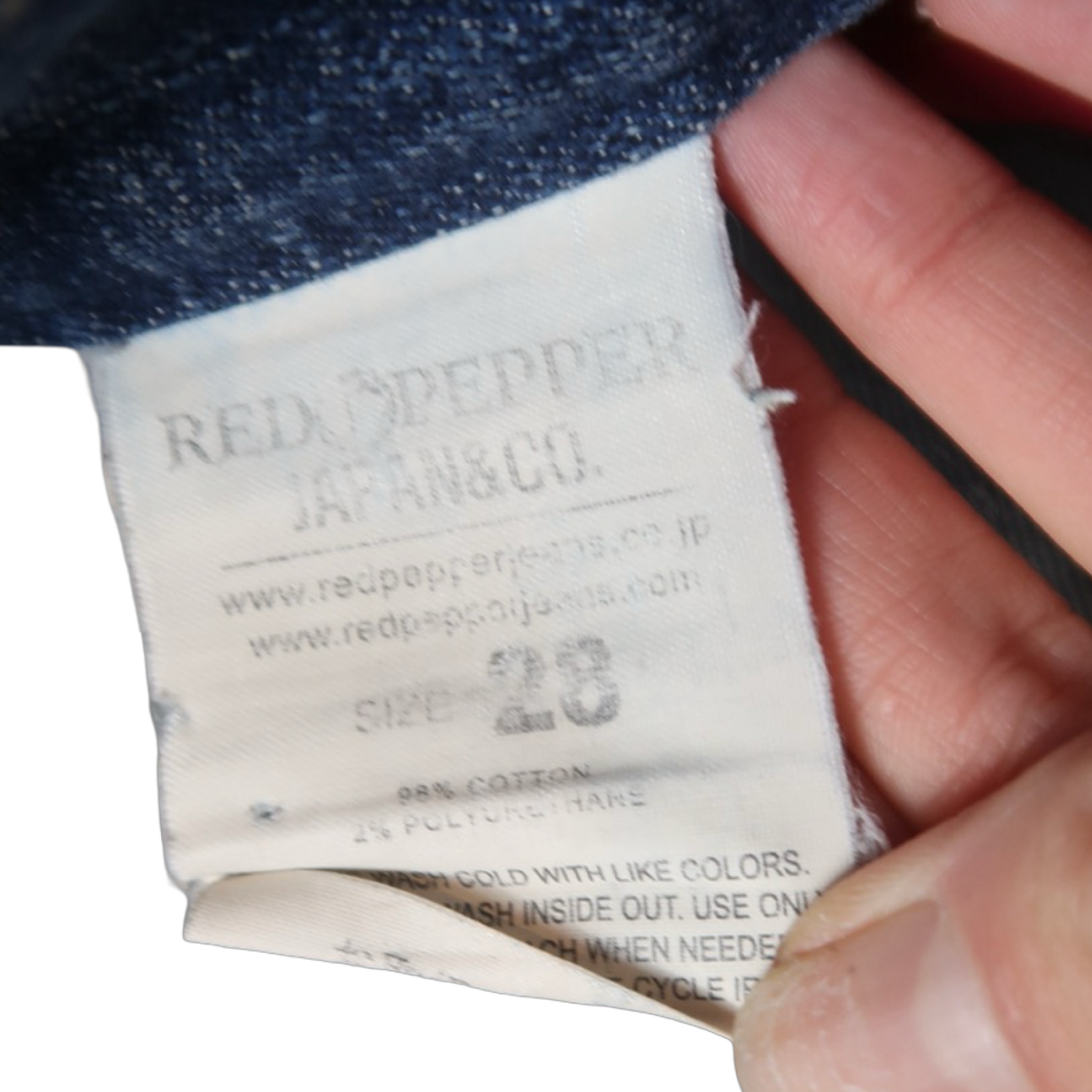RED PEPPER JEANS - 28”