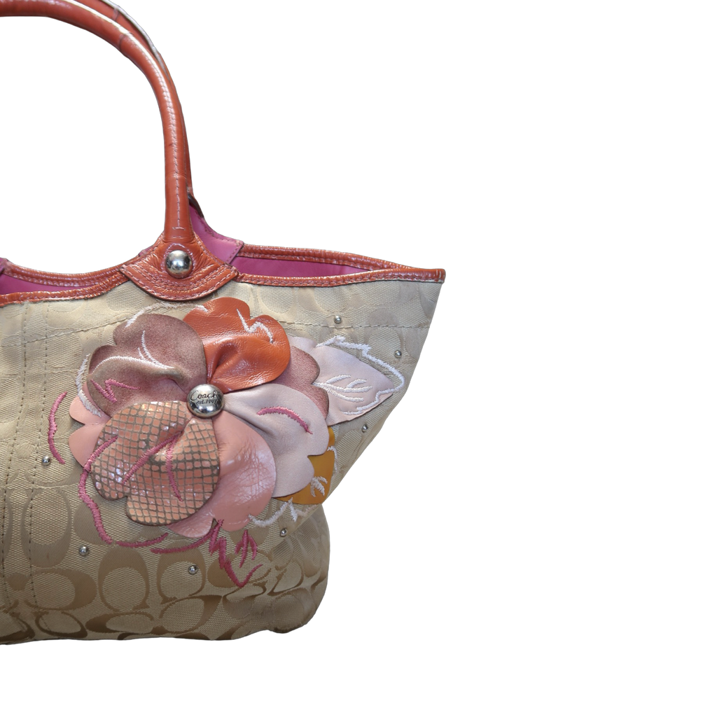 FLOWER COACH BAG - M