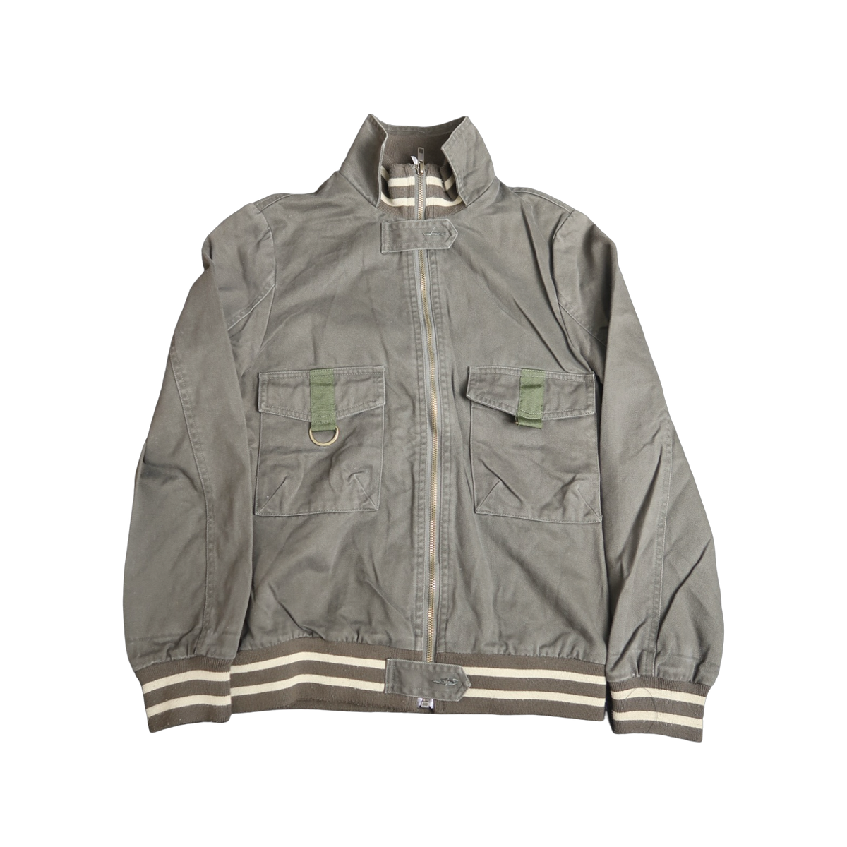 CARGO GREEN ZIPUP - S