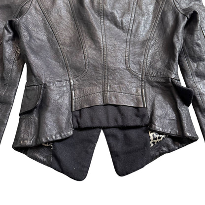 VINTAGE LEATHER JACKET - XS
