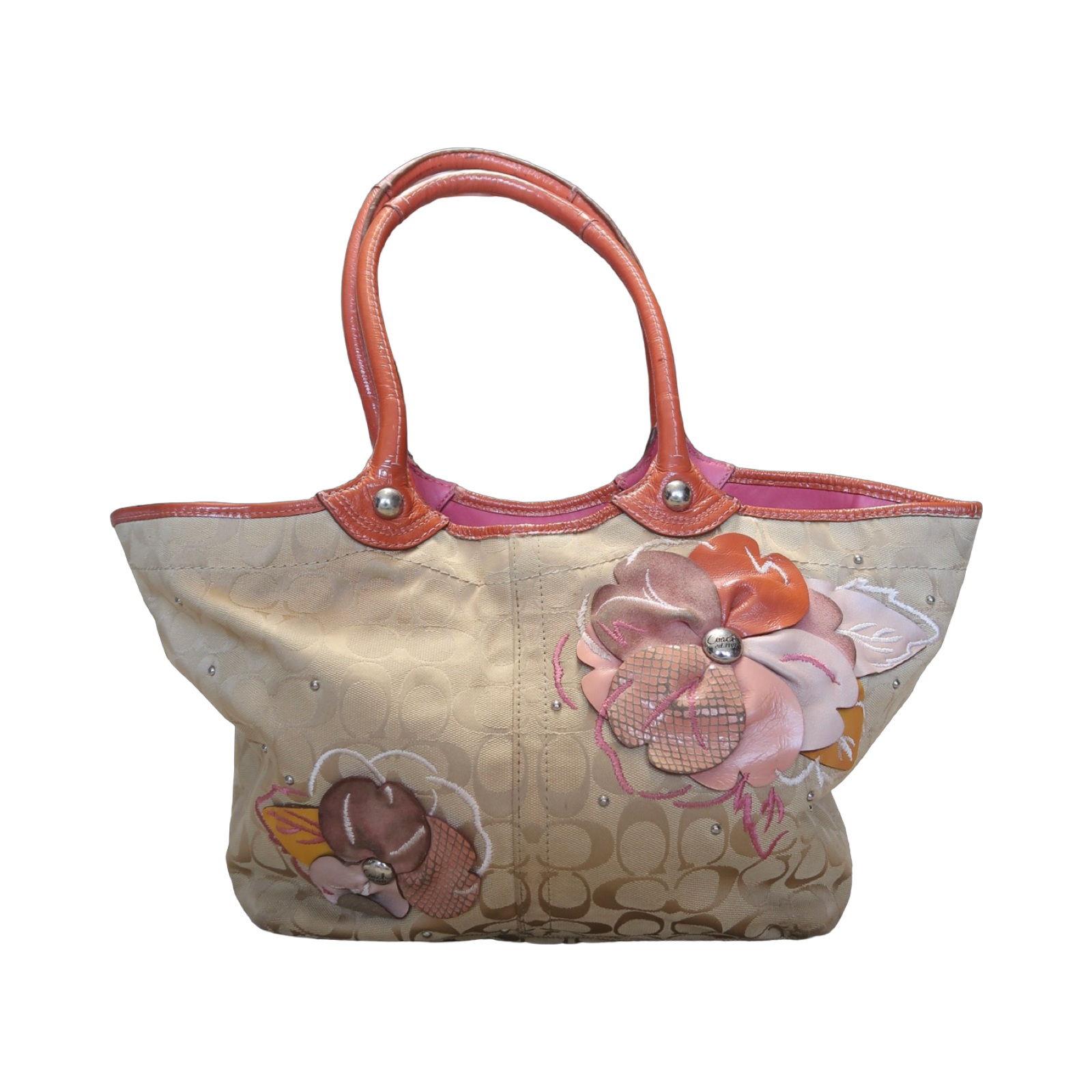 FLOWER COACH BAG - M