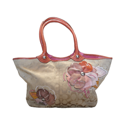 FLOWER COACH BAG - M