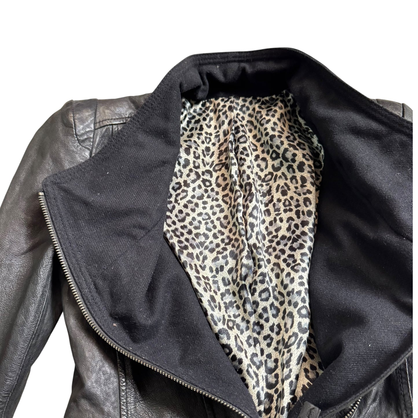 VINTAGE LEATHER JACKET - XS