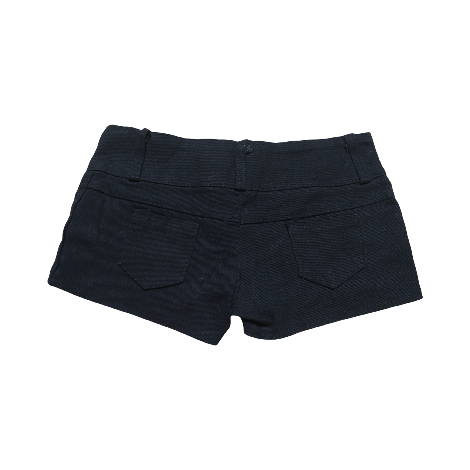 BLACK STUDD MINI SHORT - XS