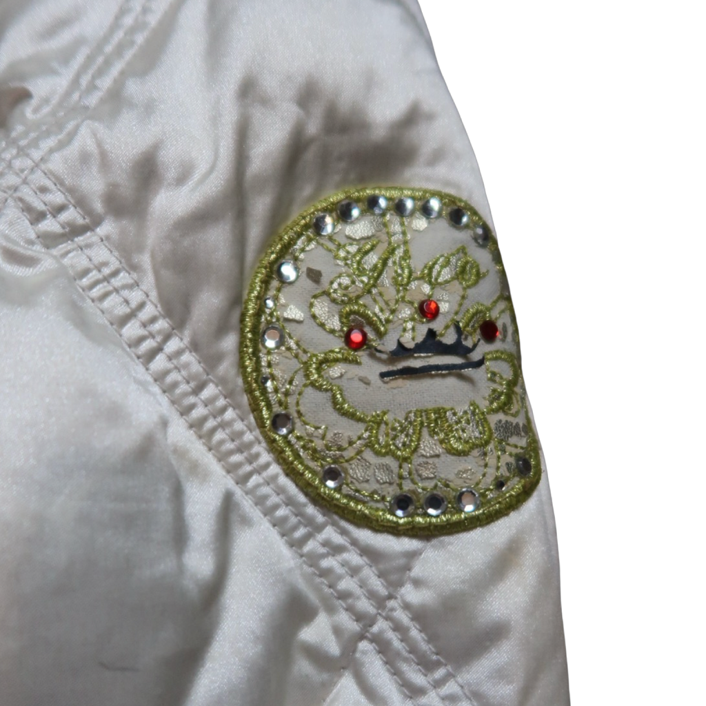 FUR LINED HOOD PUFFER - M