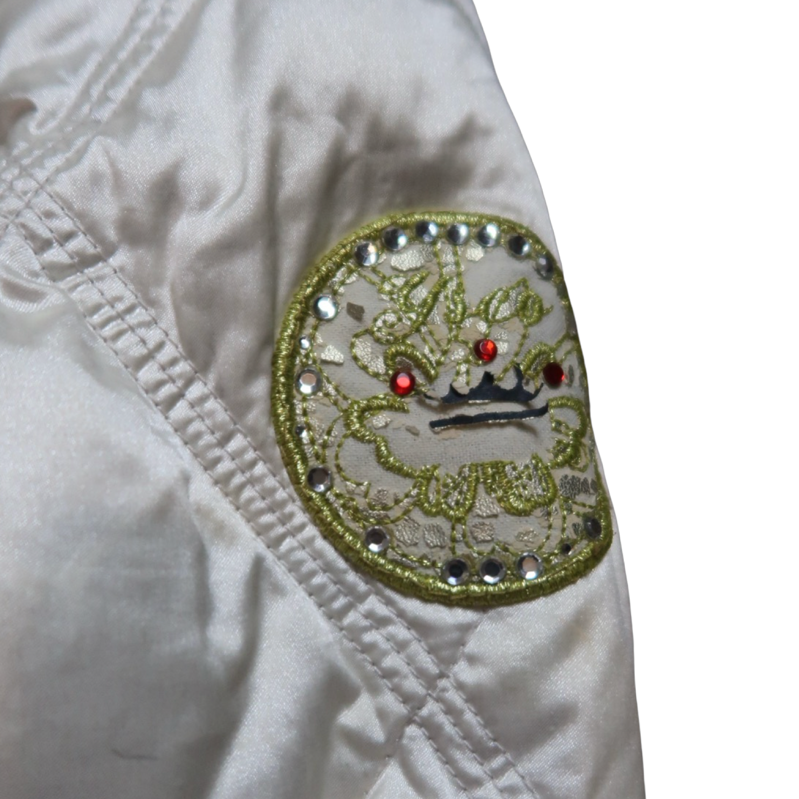 FUR LINED HOOD PUFFER - M