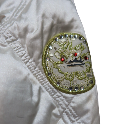 FUR LINED HOOD PUFFER - M