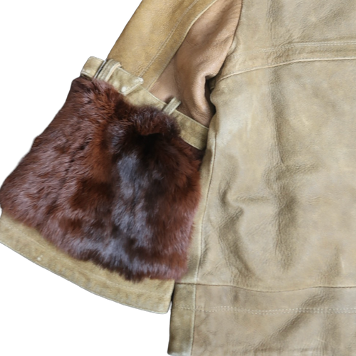 SAERSI BAOLUO LEATHER JACKET - XL