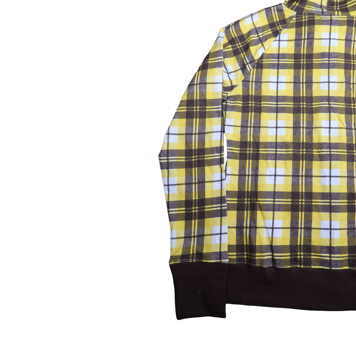 ROXY PLAID ZIPUP - S