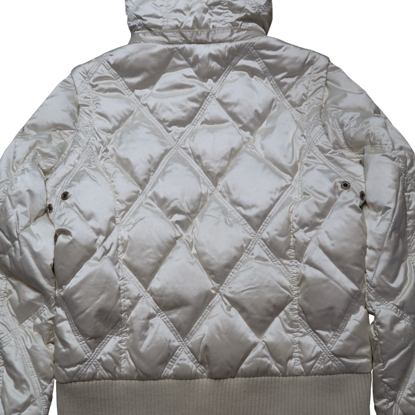 FUR LINED HOOD PUFFER - M