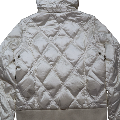 FUR LINED HOOD PUFFER - M