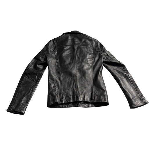 KOYO VINTAGE BLACK LEATHER JACKET - S