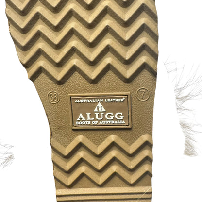 VINTAGE UGG FUR BOOTS - EU38