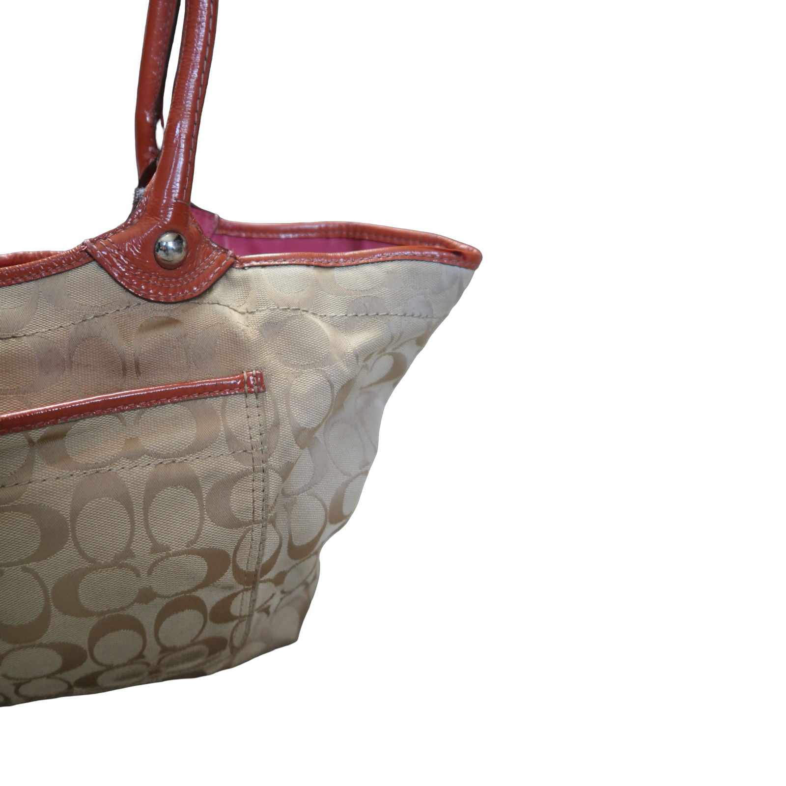 FLOWER COACH BAG - M