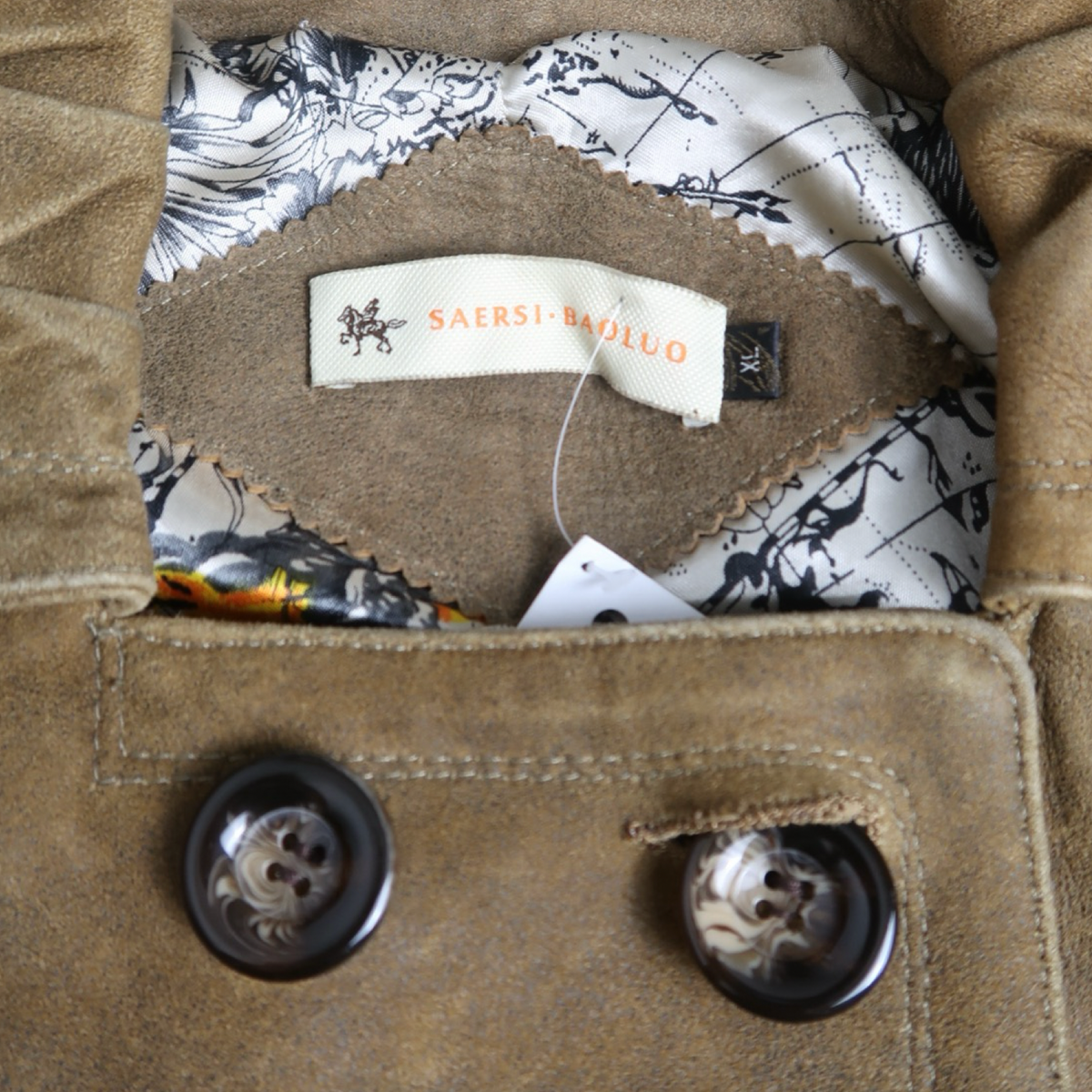 SAERSI BAOLUO LEATHER JACKET - XL