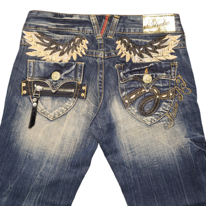 STUDIO FLARE JEANS - 27"