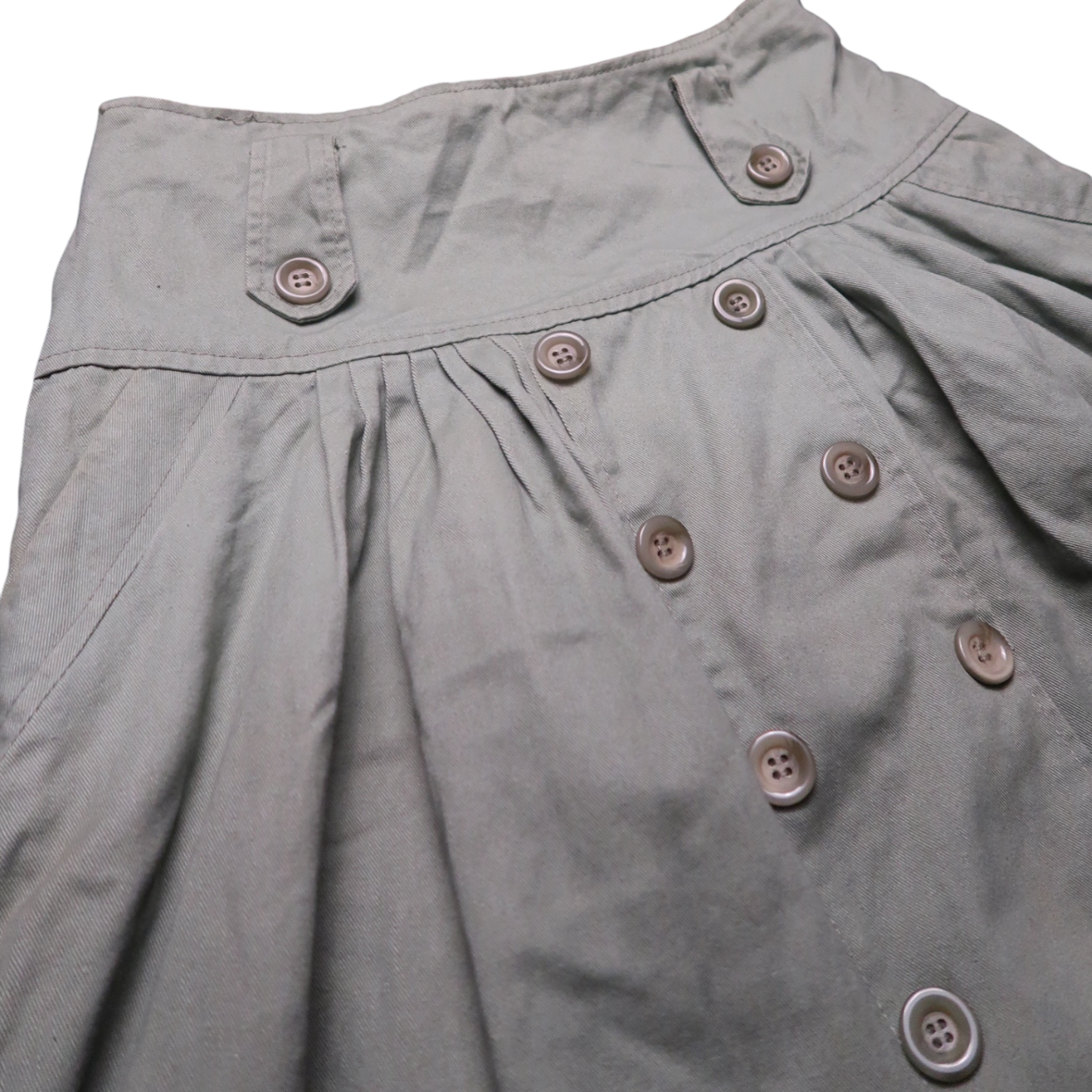 VINTAGE MIDI SKIRT- M