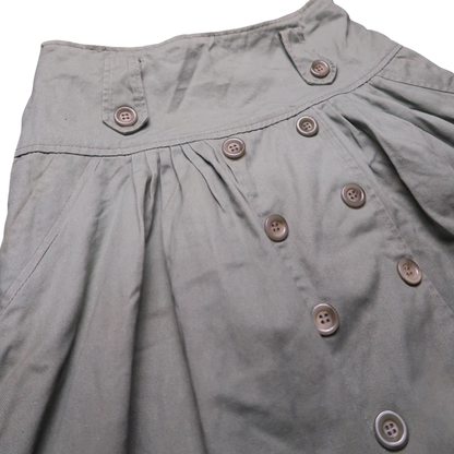 VINTAGE MIDI SKIRT- M