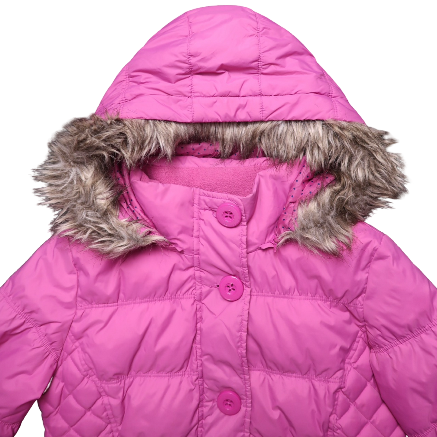 JEANS WEST PINK FUR JACKET - S