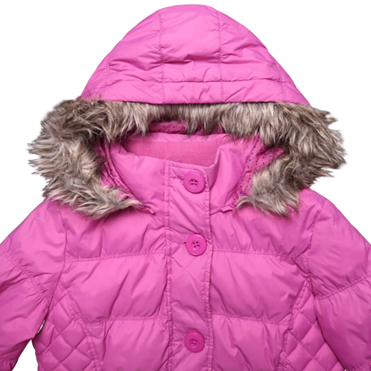 JEANS WEST PINK FUR JACKET - S
