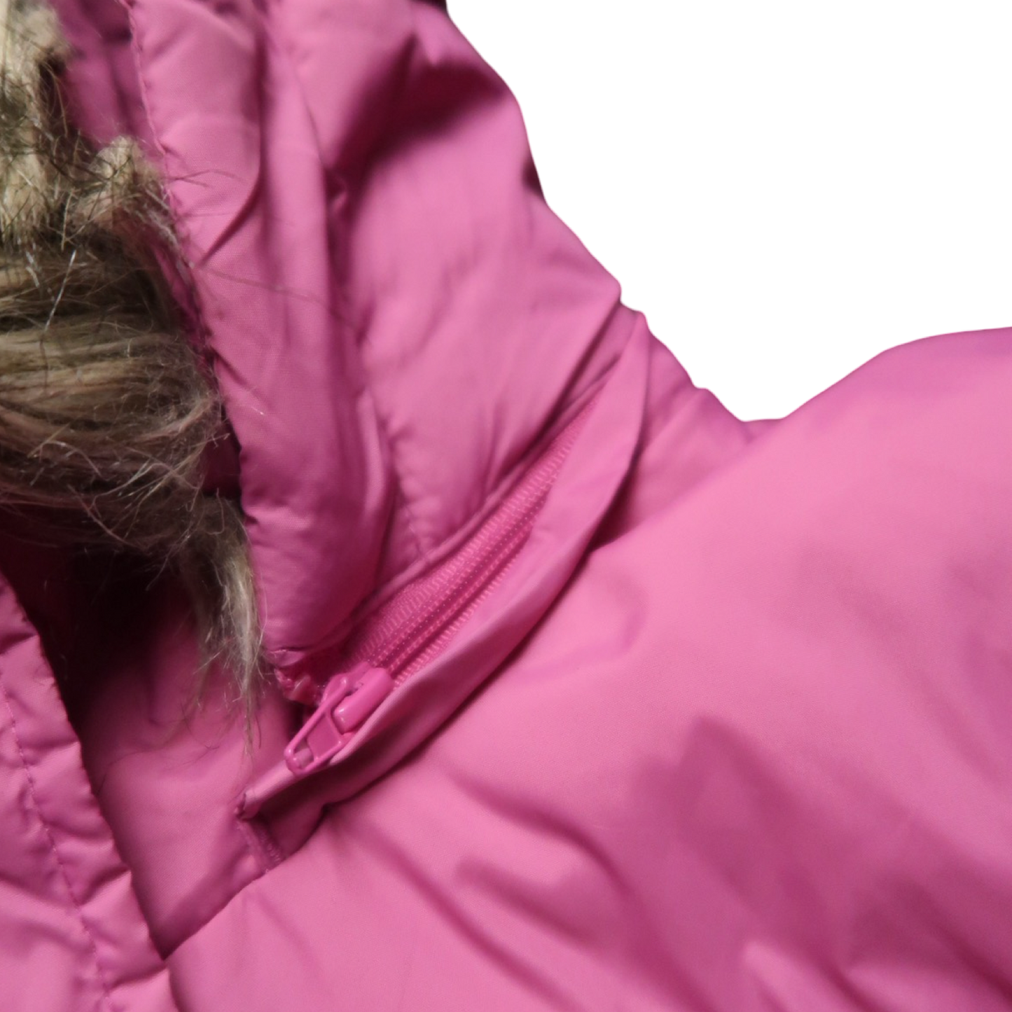 JEANS WEST PINK FUR JACKET - S