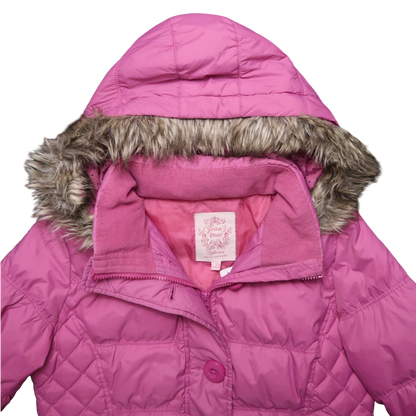 JEANS WEST PINK FUR JACKET - S