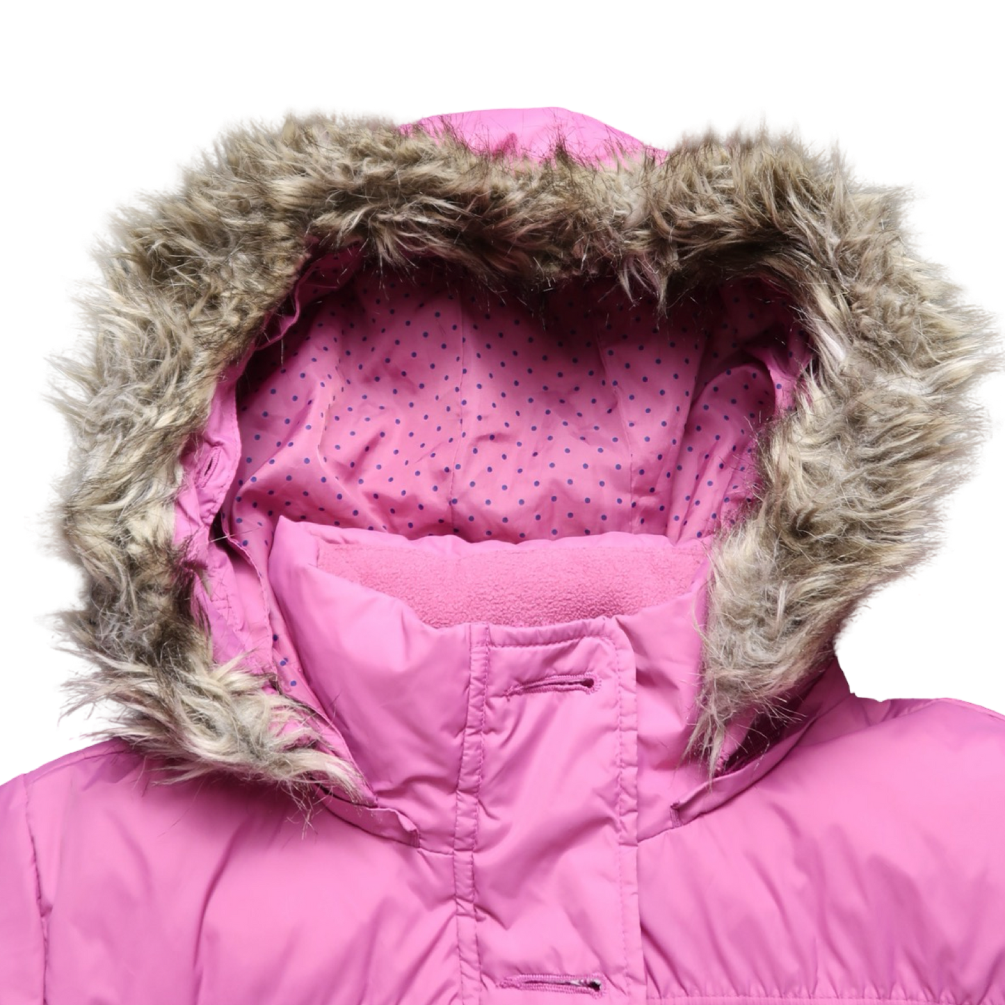 JEANS WEST PINK FUR JACKET - S