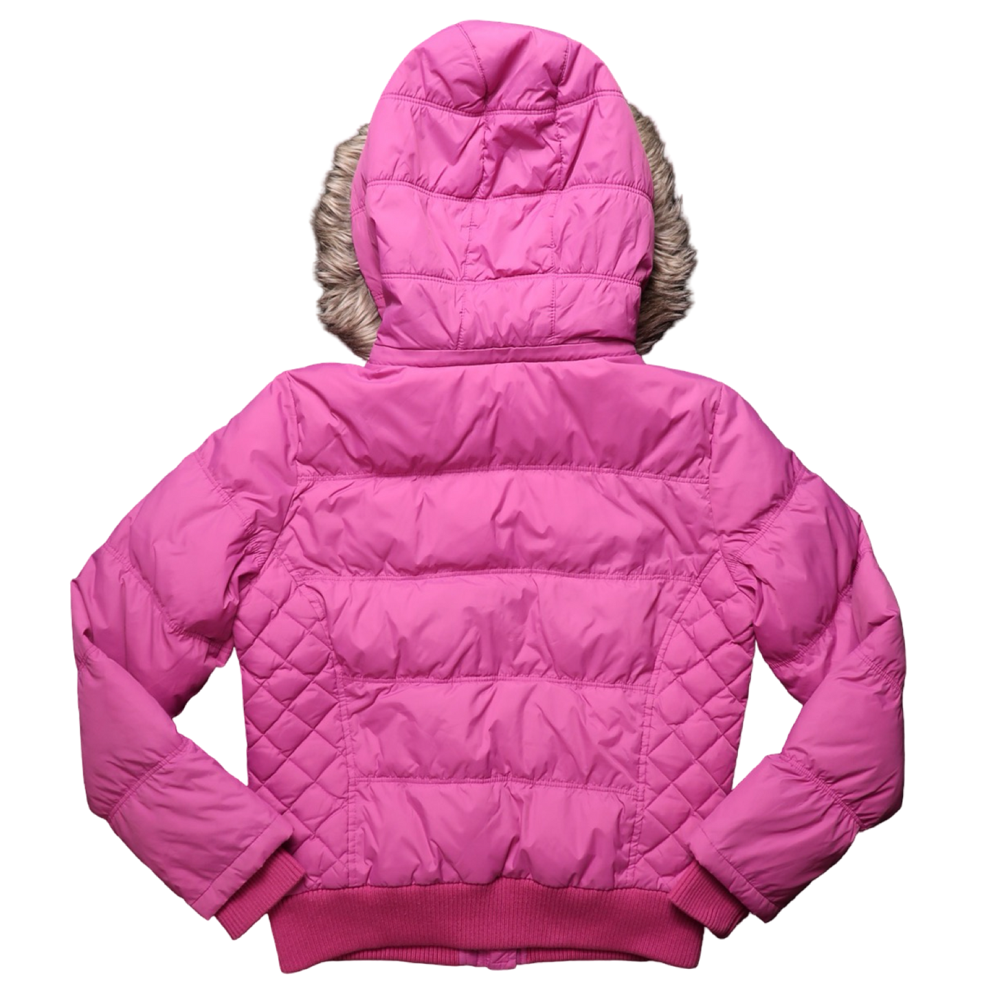 JEANS WEST PINK FUR JACKET - S