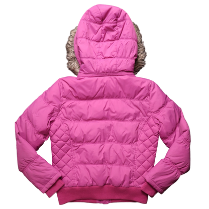 JEANS WEST PINK FUR JACKET - S
