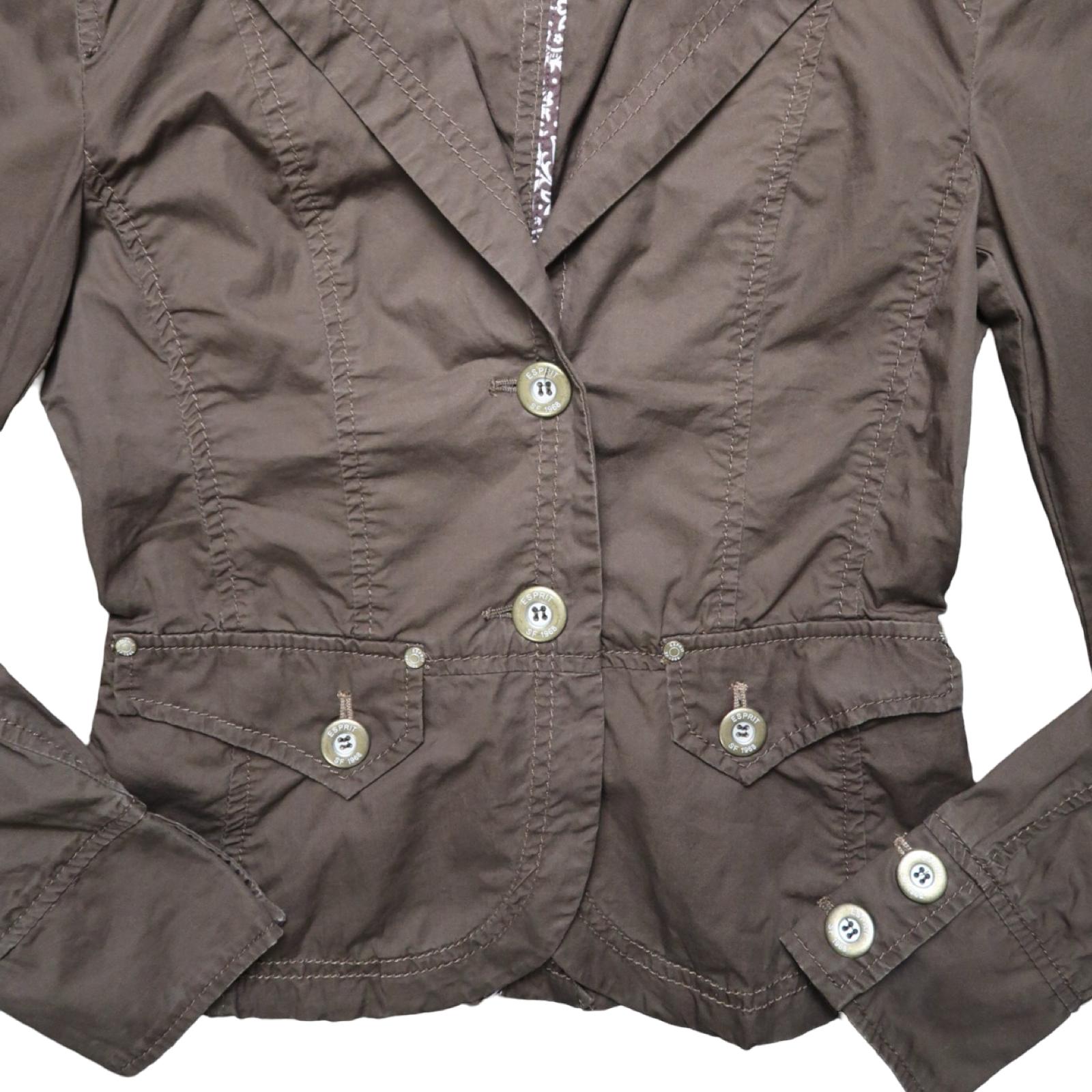 ESPRIT BROWN JACKET - S