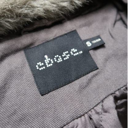 EBASE GREY FUR JACKET - S