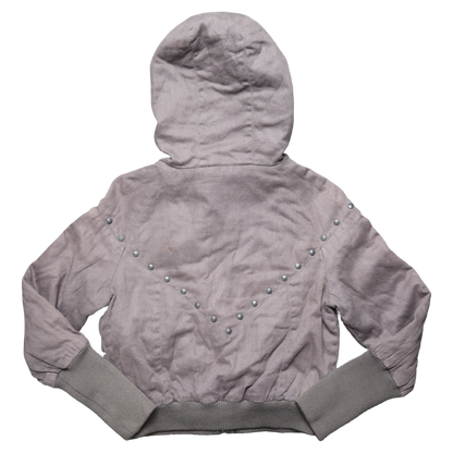 EBASE GREY FUR JACKET - S
