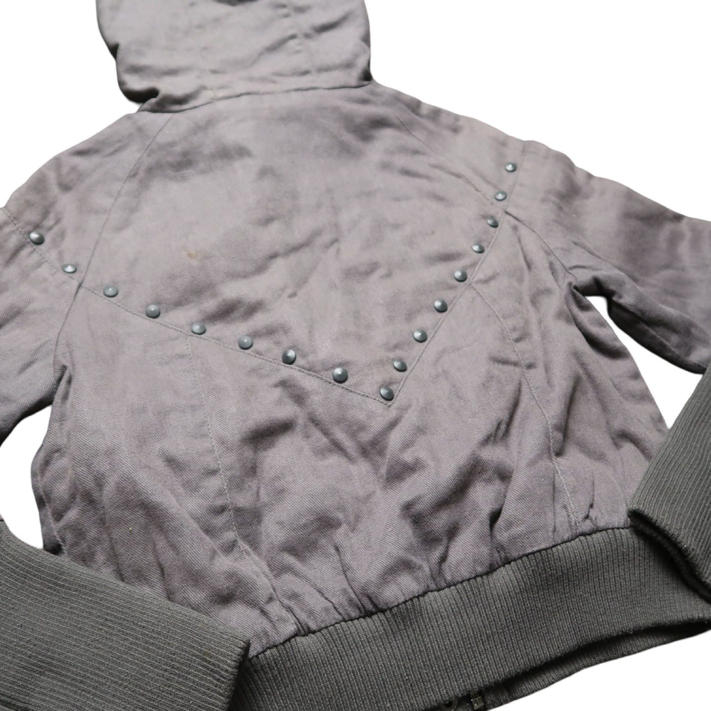 EBASE GREY FUR JACKET - S