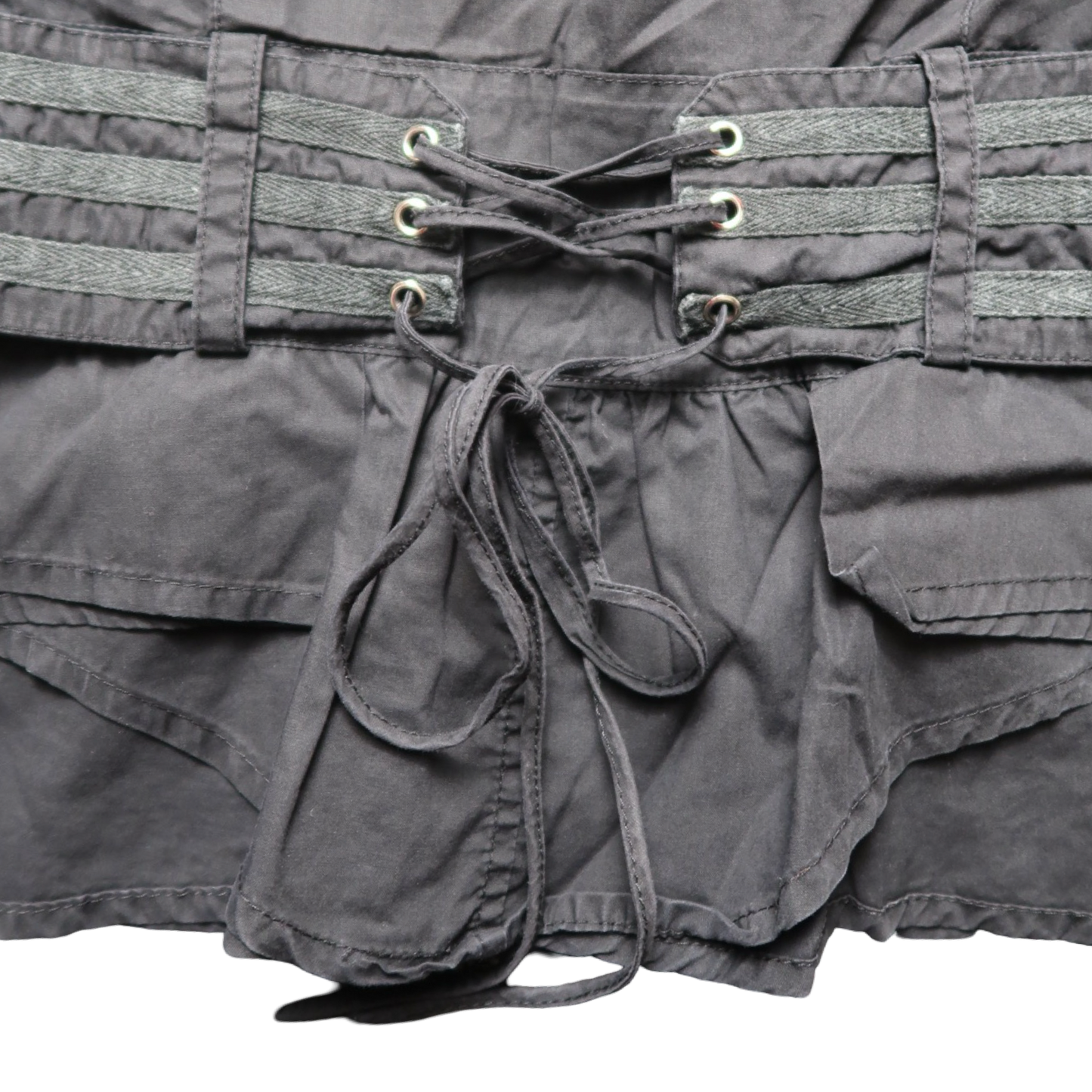 MOON STREET SHORT SLEEVE BUTTON UP - S