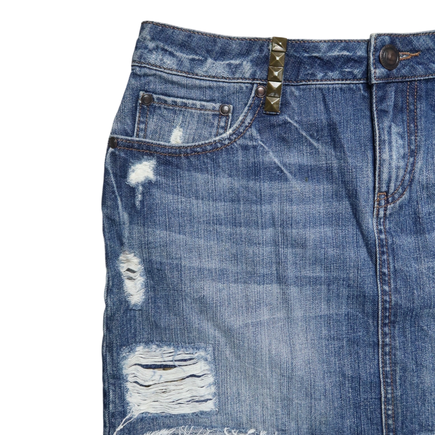 VINTAGE MINI SKIRT - XL